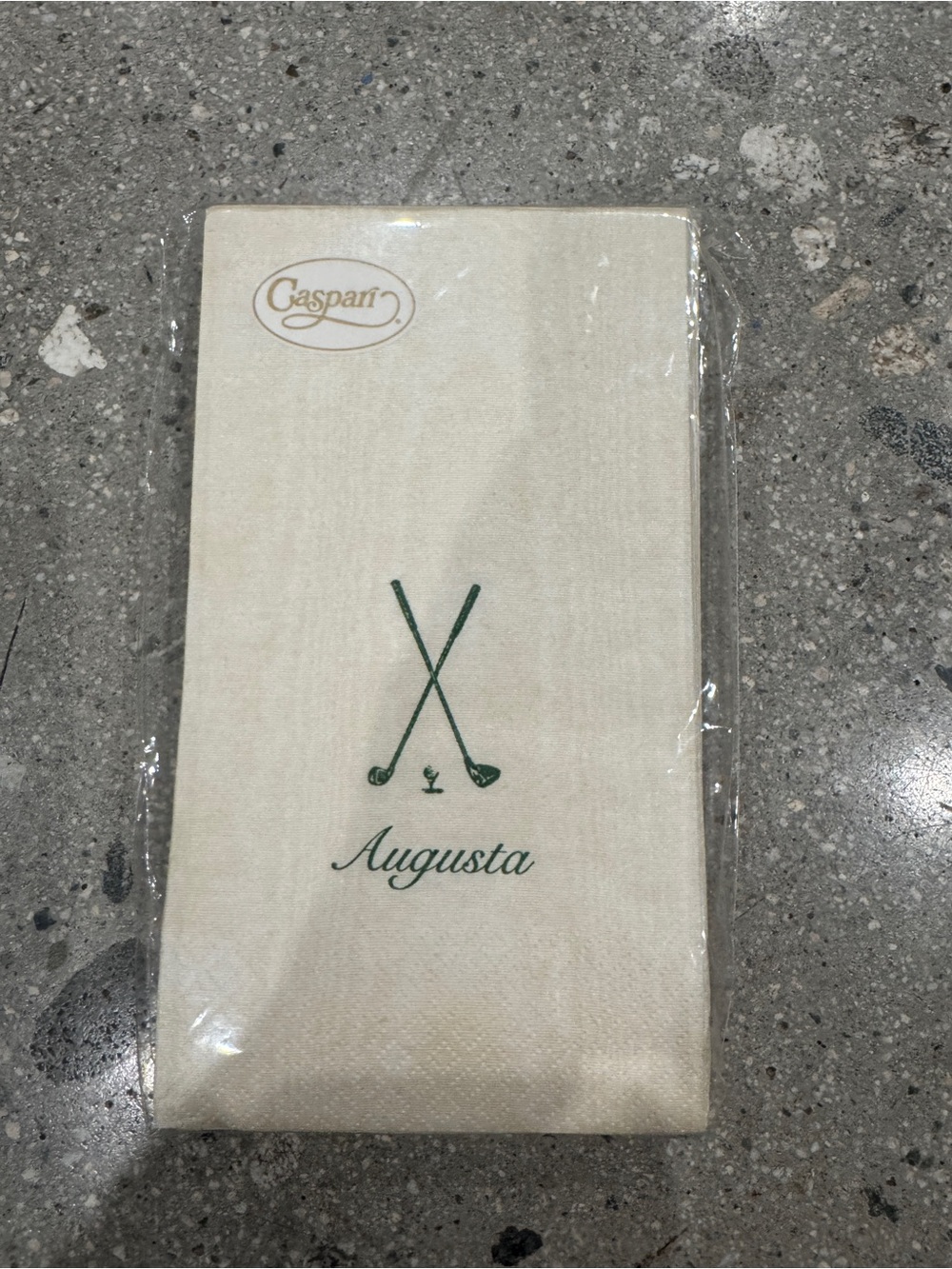 Augusta Ivory Golf Guest Hand Towel 18